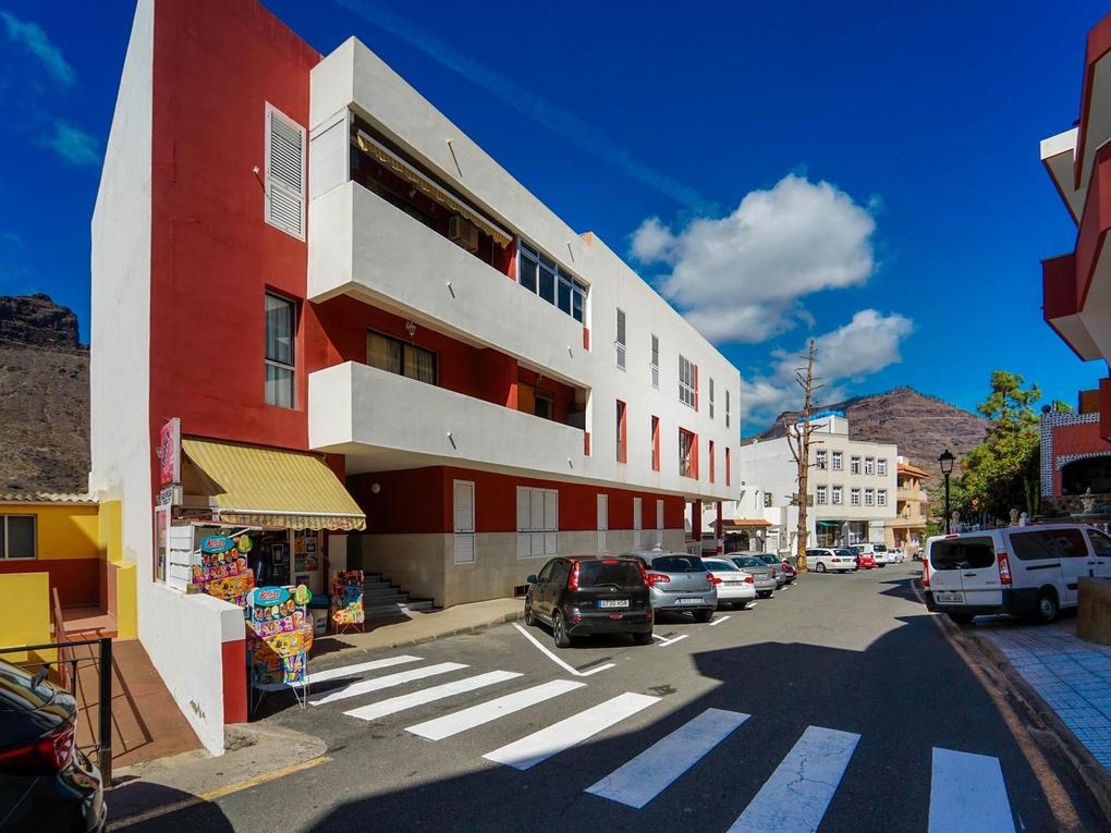 Fassade : Wohnung  zu kaufen in  Mogán, Pueblo de Mogán, Gran Canaria  : Ref 05651-CA