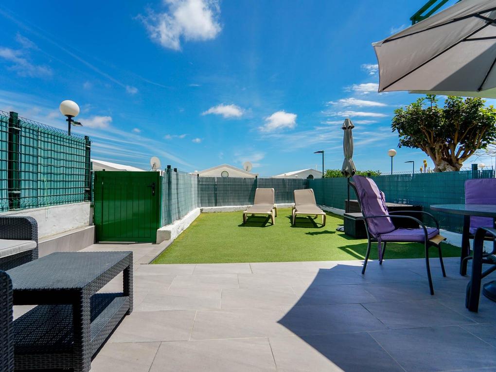 Terrasse : Apartment zu kaufen in Vista Dorada,  Sonnenland, Gran Canaria   : Ref 05737-CA