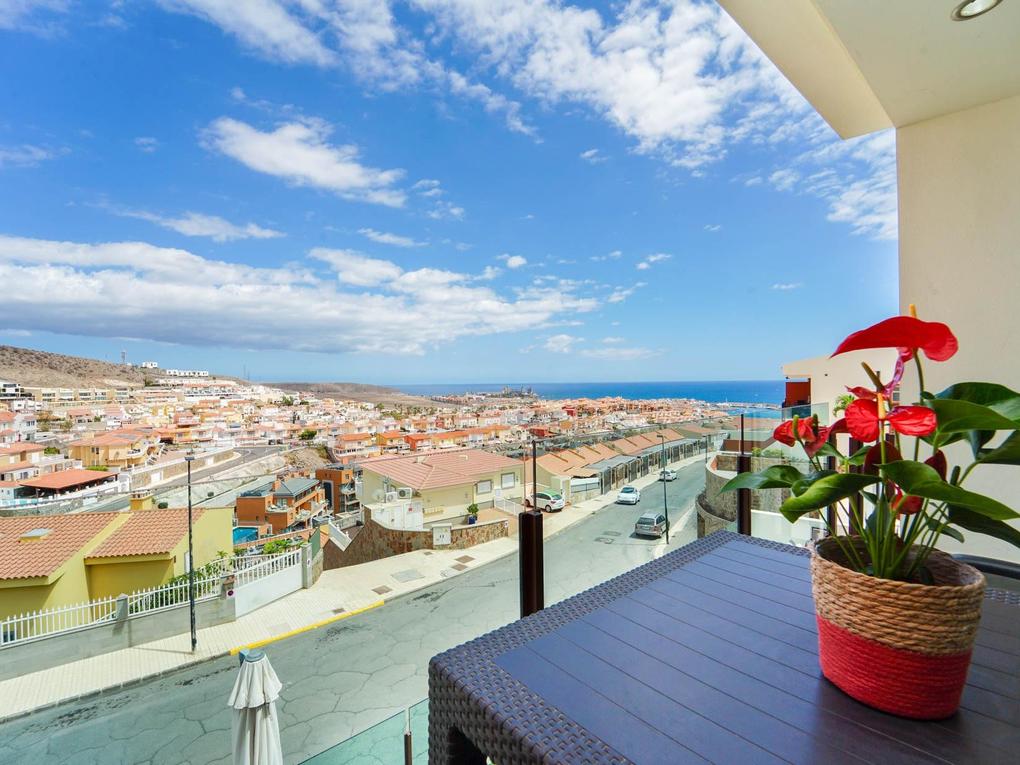 Terrass : Lägenhet till salu  i Residencial Ventura,  Patalavaca, Gran Canaria  med garage : Ref 05759-CA