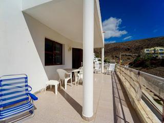 Terrasse : Apartment  zu kaufen in Guanabara Park,  Puerto Rico, Barranco Agua La Perra, Gran Canaria mit Meerblick : Ref 05645-CA