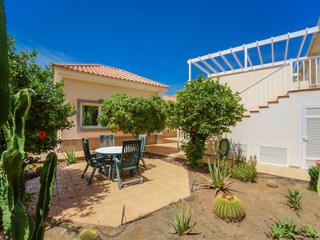 Garten : Penthousewohnung zu kaufen in  Arguineguín, Loma Dos, Gran Canaria  mit Meerblick : Ref 05727-CA