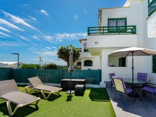 Terrass : Lägenhet till salu  i Vista Dorada,  Sonnenland, Gran Canaria   : Ref 05737-CA