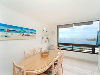 Stue : Leilighet , I første strandlinje til salgs i Doñana,  Patalavaca, Gran Canaria med havutsikt : Ref 05748-CA