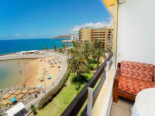 Vues : Appartement , en première ligne en vente à La Lajilla,  Arguineguín Casco, Gran Canaria avec vues sur mer : Ref 05751-CA
