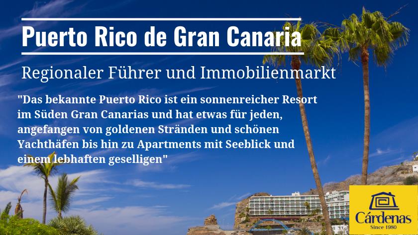 Puerto Rico de Gran Canaria - Regionaler Führer und Immobilienmarkt 