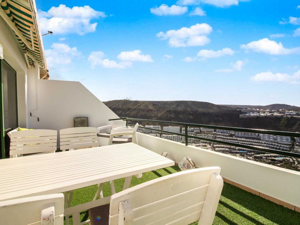 Apartment  to rent in Scorpio,  Puerto Rico, Gran Canaria with sea view : Ref 3871