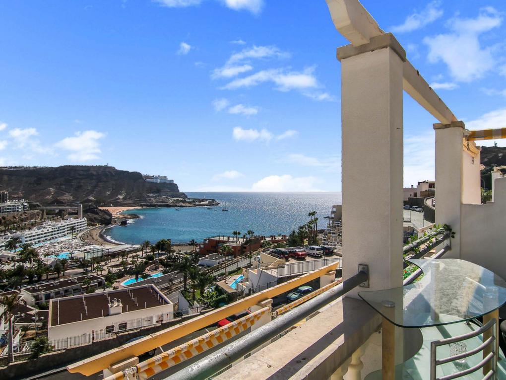 Apartment  zu mieten in Monseñor,  Playa del Cura, Gran Canaria mit Meerblick : Ref 4423