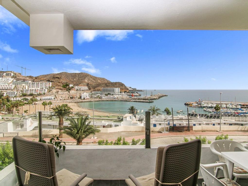 Apartamento  en alquiler en Haiti,  Puerto Rico, Gran Canaria con vistas al mar : Ref 05095-CA