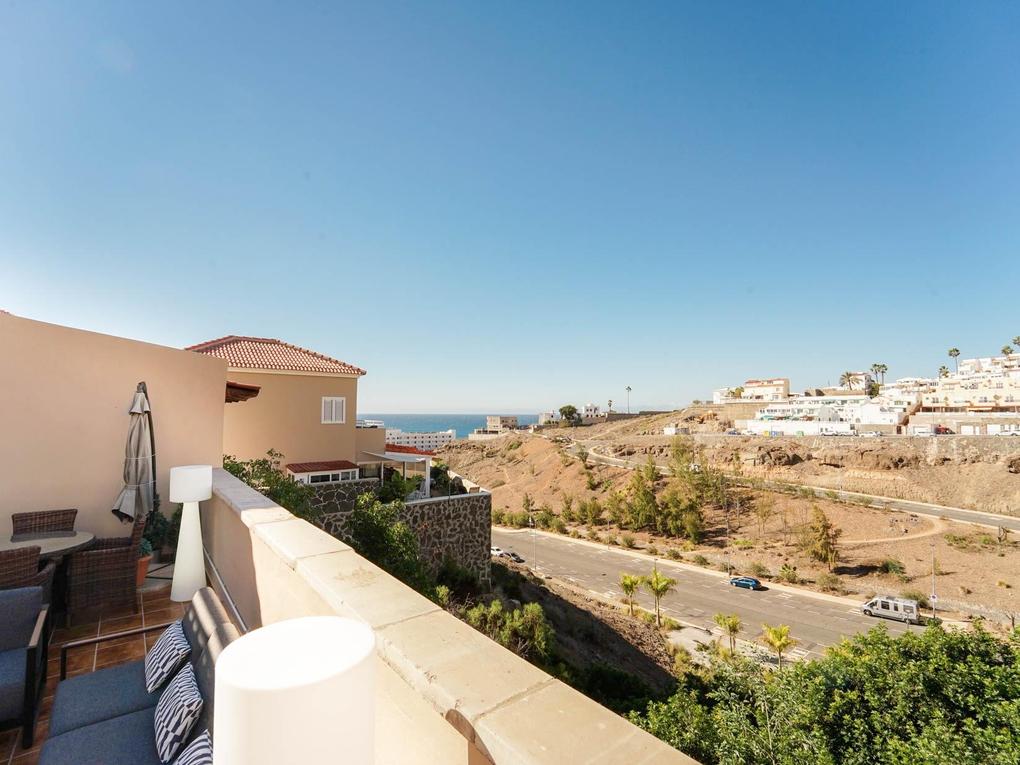Uitzicht : Appartement te koop in Veronica,  Arguineguín, Loma Dos, Gran Canaria  met zeezicht : Ref 05700-CA