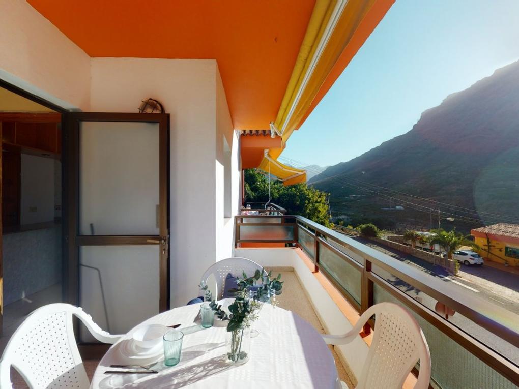 Terraza : Apartamento en venta en  Mogán, Barranco de Mogán, Gran Canaria   : Ref 05230-CA