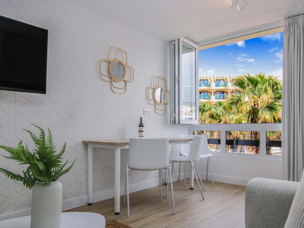 Studio à louer à La Lajilla,  Arguineguín Casco, Gran Canaria , en première ligne  : Ref 05254-CA