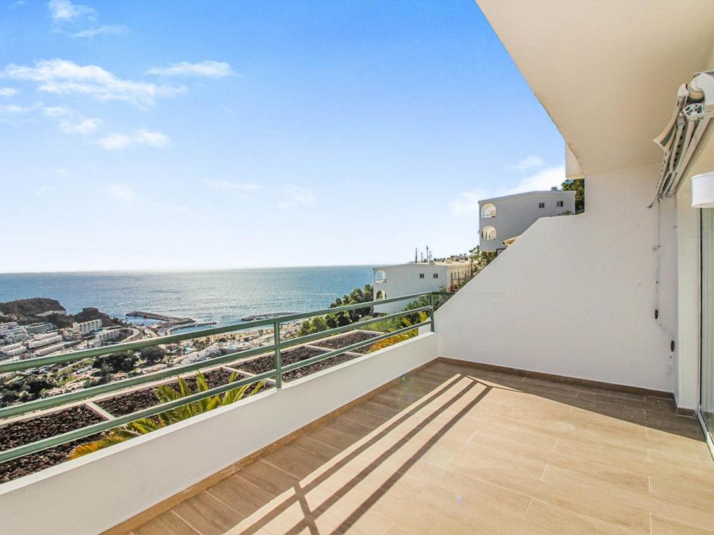 Apartamento en alquiler en Scorpio,  Puerto Rico, Gran Canaria  con vistas al mar : Ref 05362-CA