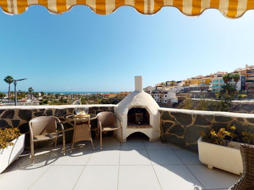 Terrasse : Bungalow  zu kaufen in Los Canarios I,  Arguineguín Casco, Gran Canaria mit Meerblick : Ref 05418-CA