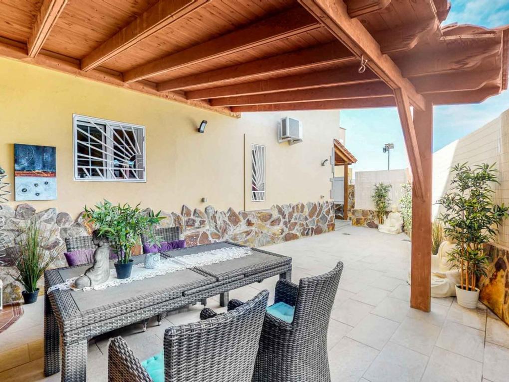 Terrasse : Dupleks til salgs i  San Fernando, Gran Canaria   : Ref 05454-CA
