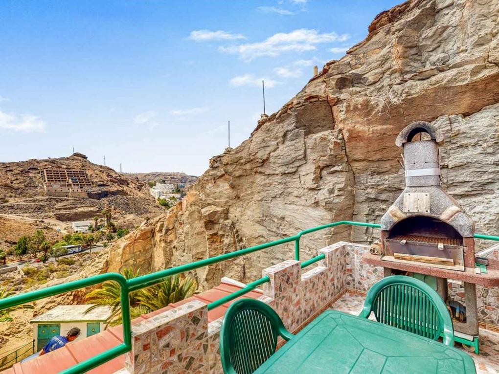 Terrass : Lägenhet till salu  i Demelza Beach,  Playa del Cura, Gran Canaria   : Ref 05457-CA