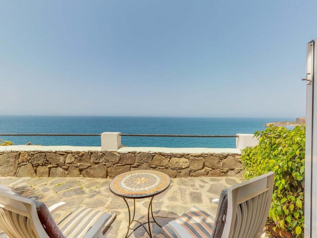 Terraza : Apartamento en venta en Los Canarios IV,,  Patalavaca, Gran Canaria  con vistas al mar : Ref 05468-CA