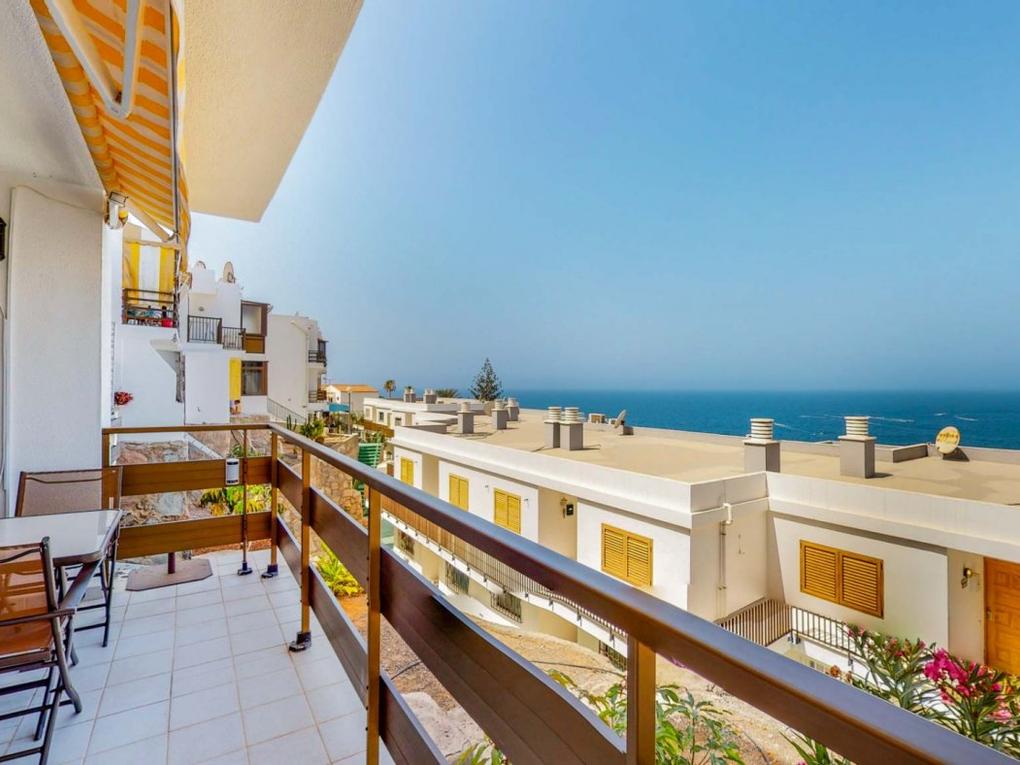 Terras : Appartement te koop in Danubio,  Patalavaca, Gran Canaria  met zeezicht : Ref 05467-CA