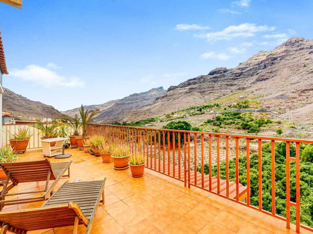 Terraza : Apartamento en venta en Las Tejas,  Mogán, Pueblo de Mogán, Gran Canaria   : Ref 05480-CA