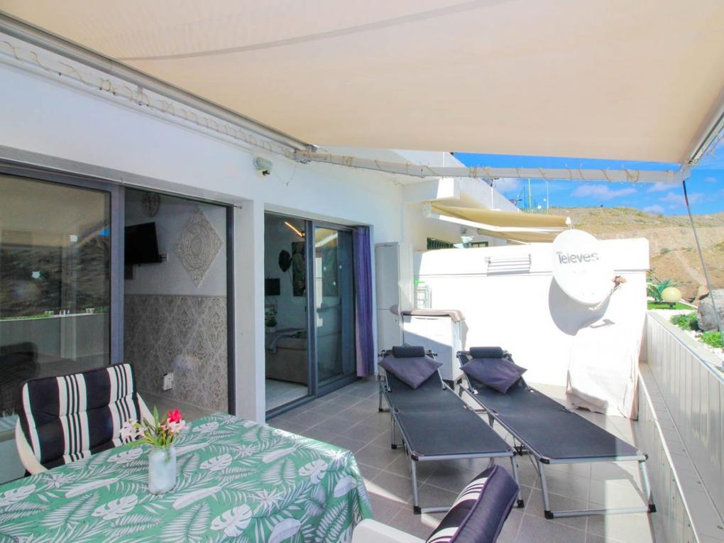 Terrace : Apartment  for sale in Malibu,  Puerto Rico, Gran Canaria  : Ref 05522-CA