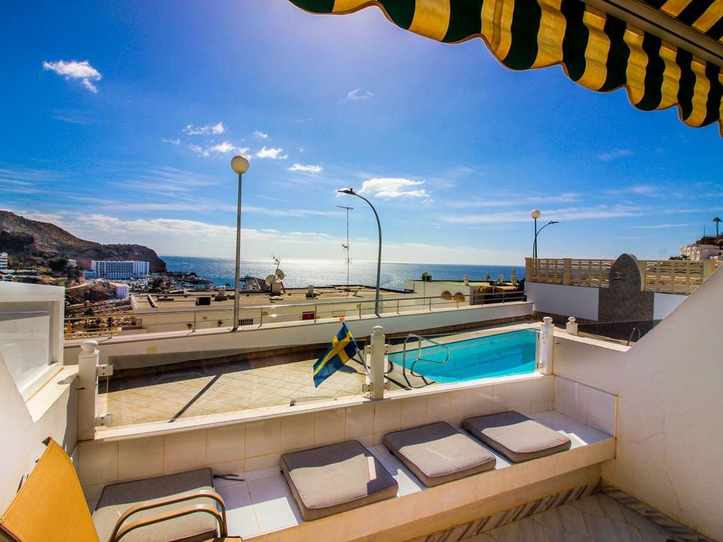 Vistas : Apartamento  en venta en Sanfe,  Puerto Rico, Gran Canaria con vistas al mar : Ref 05544-CA
