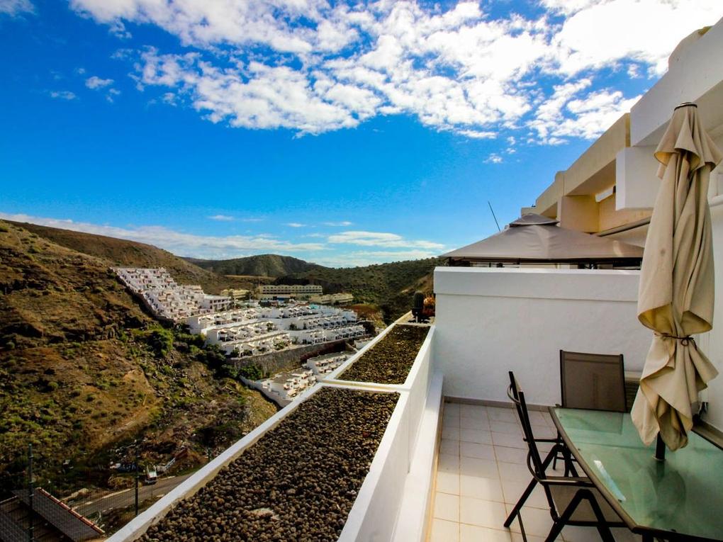 Terraza : Apartamento en venta en Malibu,  Puerto Rico, Gran Canaria   : Ref 05546-CA