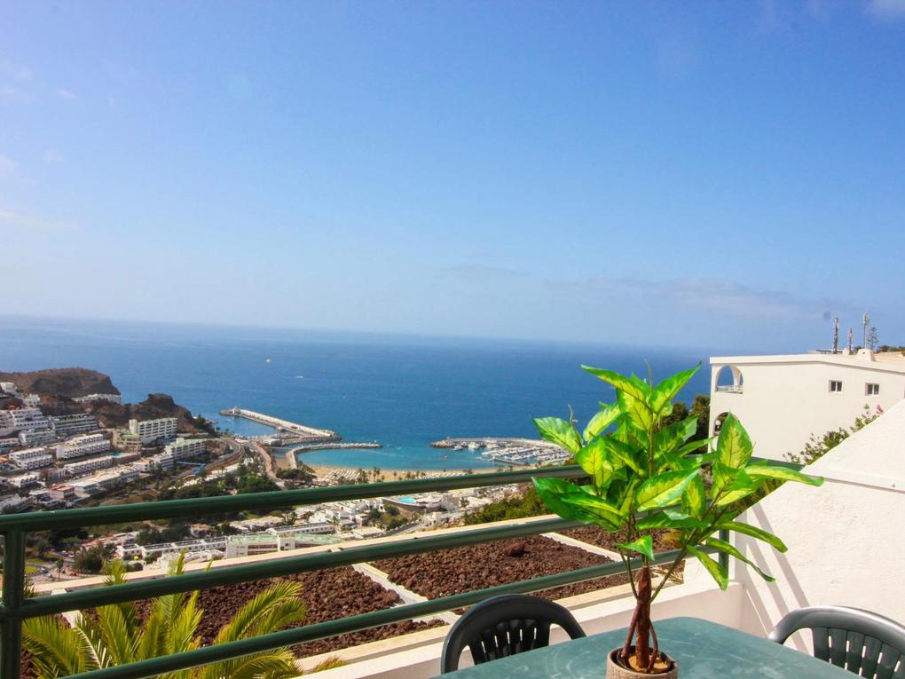 Vistas : Apartamento en venta en Scorpio,  Puerto Rico, Gran Canaria  con vistas al mar : Ref 05582-CA