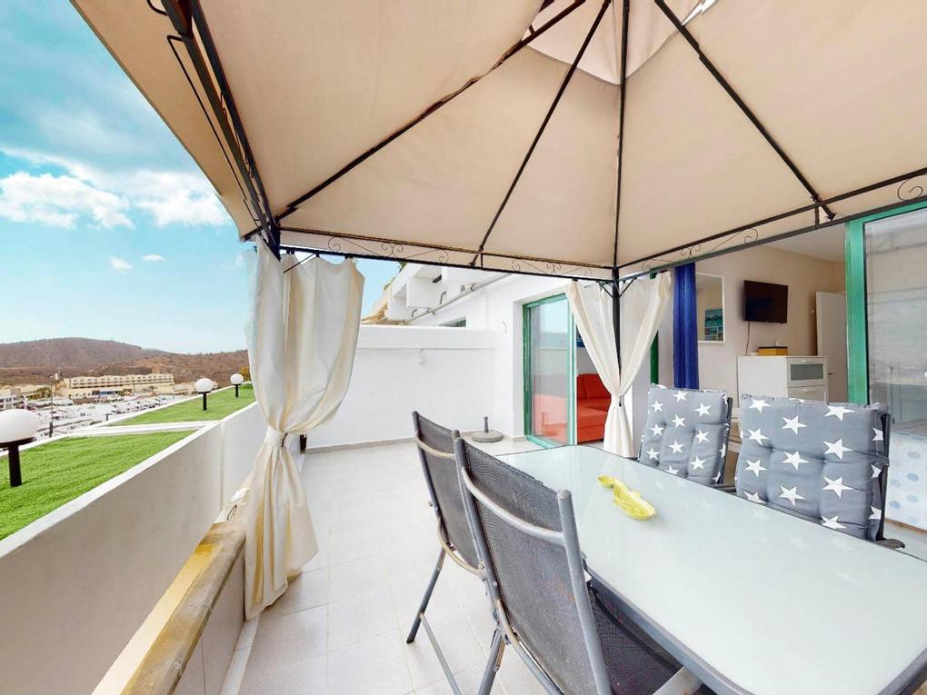 Terraza : Apartamento en venta en Malibu,  Puerto Rico, Gran Canaria   : Ref 05583-CA