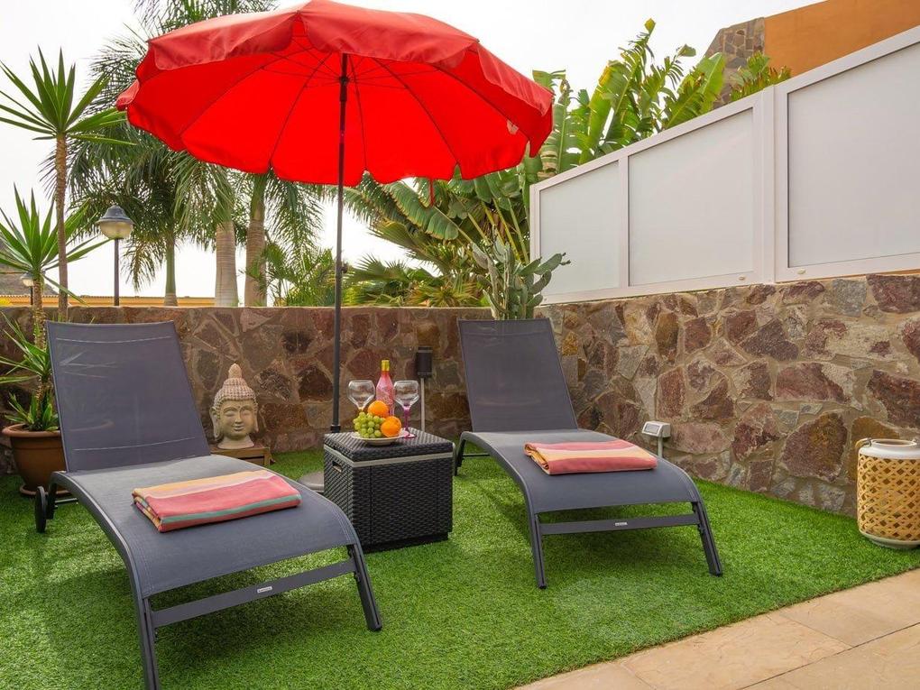 Terraza : Dúplex  en venta en Residencial Tauro,  Tauro, Morro del Guincho, Gran Canaria con garaje : Ref 05590-CA