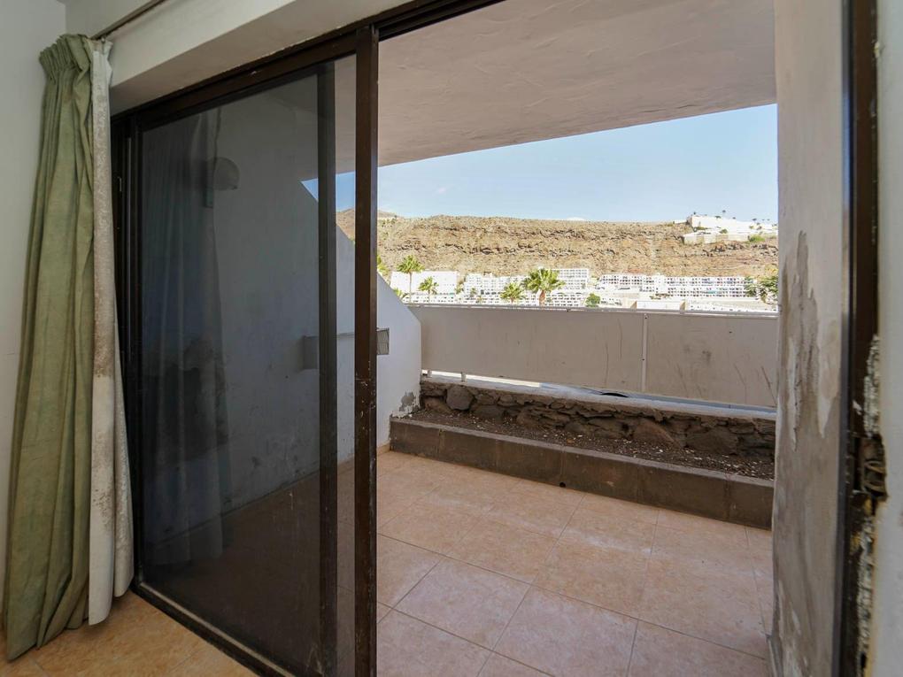 Terrasse : Apartment zu kaufen in Arimar,  Puerto Rico, Gran Canaria   : Ref 05623-CA
