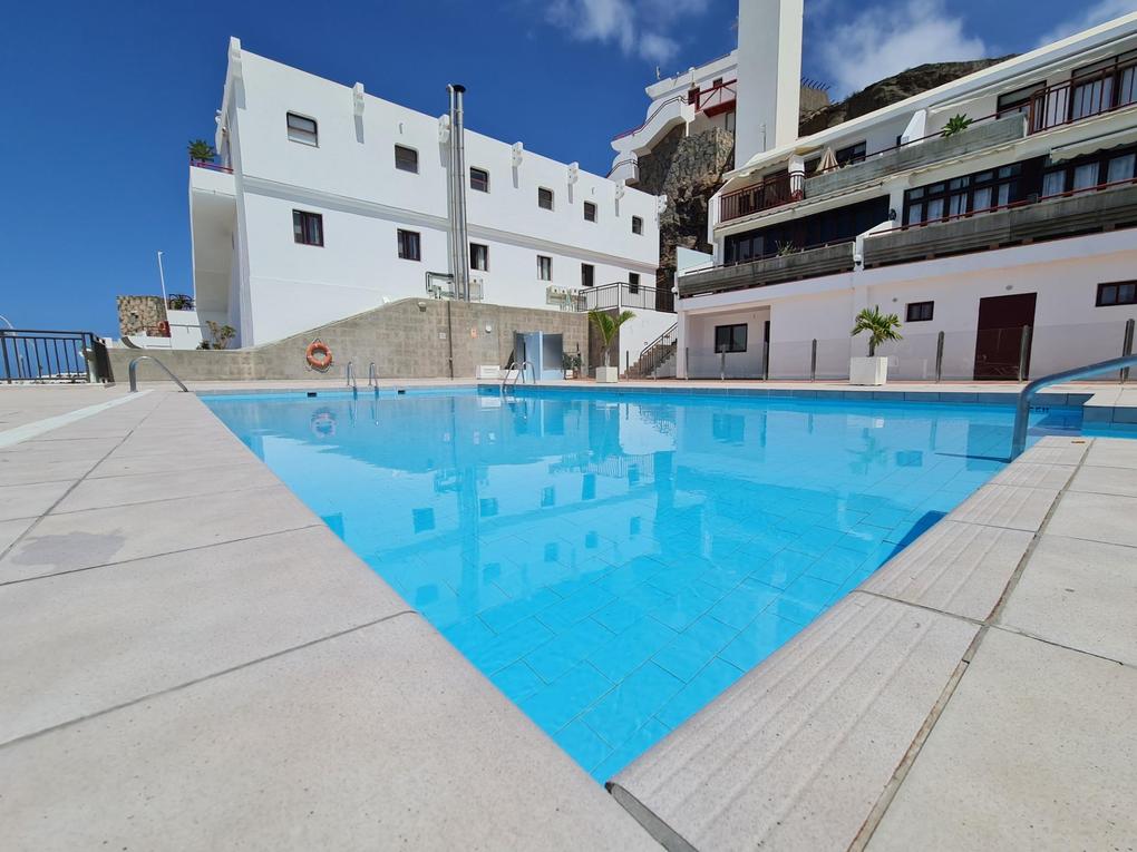 Appartement à louer à  Puerto Rico, Barranco Agua La Perra, Gran Canaria  avec vues sur mer : Ref 05612-CA