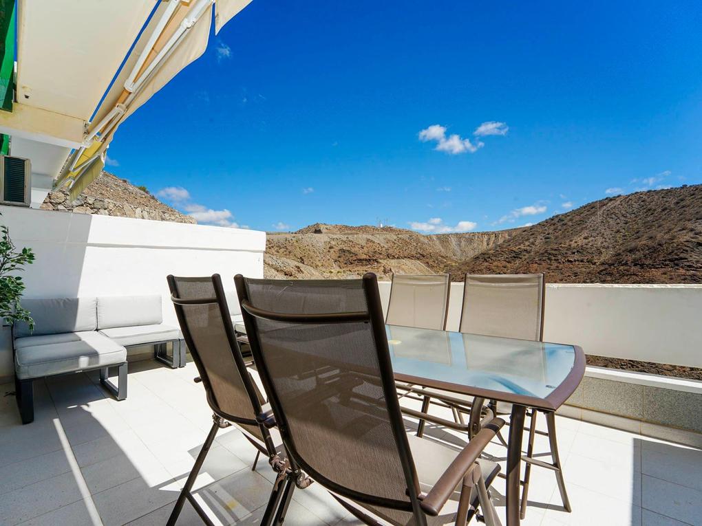 Terrace : Apartment for sale in Malibu,  Puerto Rico, Gran Canaria   : Ref 05631-CA