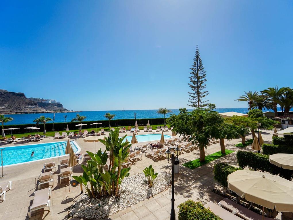 Uitzicht : Studio te koop in Cura Marina II,  Playa del Cura, Gran Canaria , direct aan het water met zeezicht : Ref 05726-CA