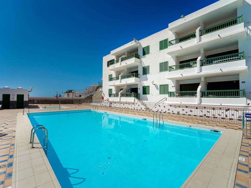 Zwembad : Appartement te koop in Carolina,  Puerto Rico, Gran Canaria   : Ref 05728-CA