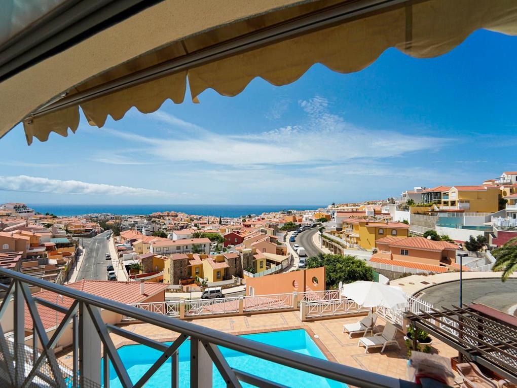 Uitzicht : Penthouse te koop in  Arguineguín, Loma Dos, Gran Canaria  met zeezicht : Ref 05727-CA