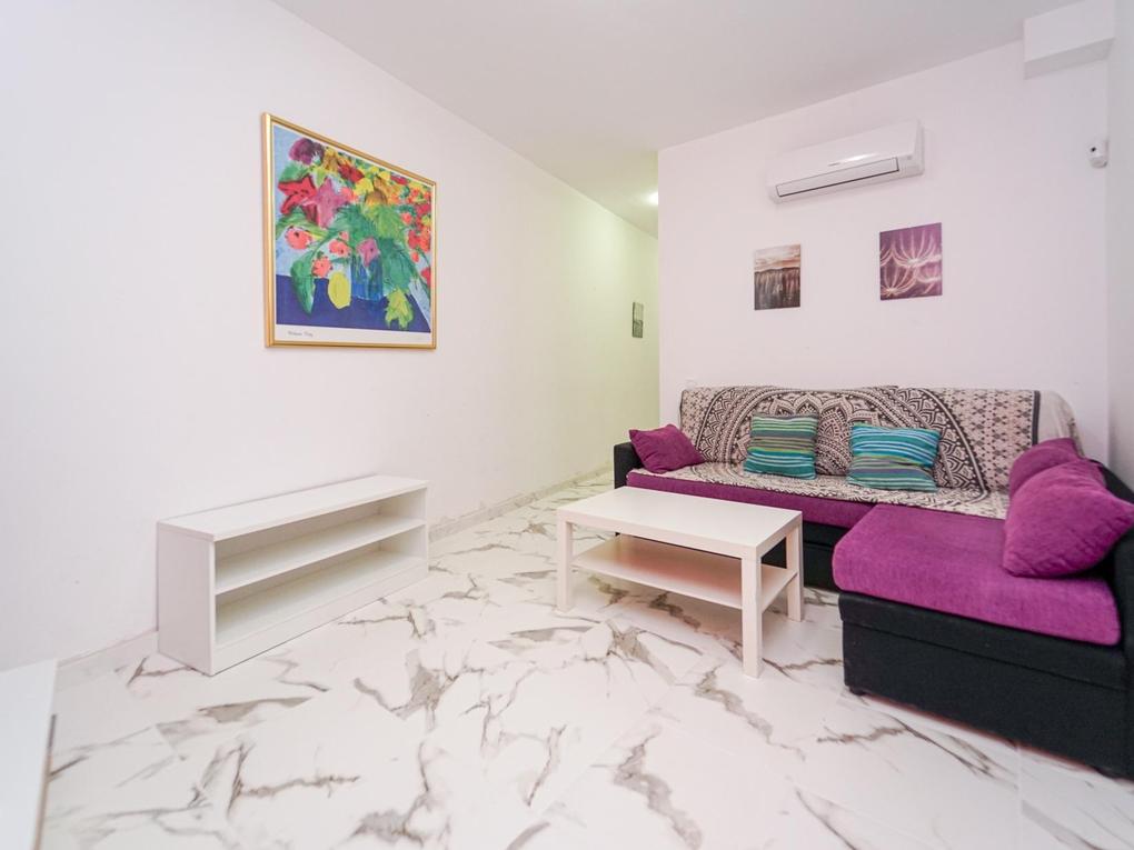 Woonkamer : Appartement te koop in Antoñito El Molinero,  Mogán, Barranco de Mogán, Gran Canaria  met garage : Ref 05880-CA