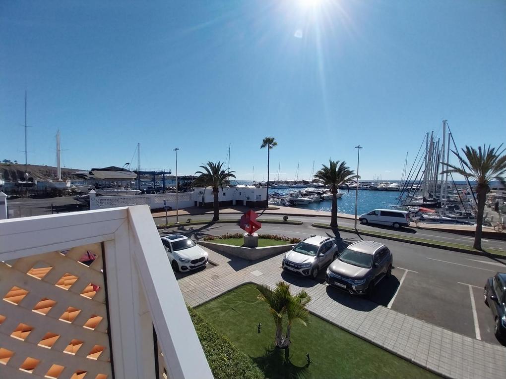 Terrace : Terraced house , seafront for sale in Faro Vela,  Pasito Blanco - Santa Agueda, Gran Canaria with sea view : Ref 06016-CA