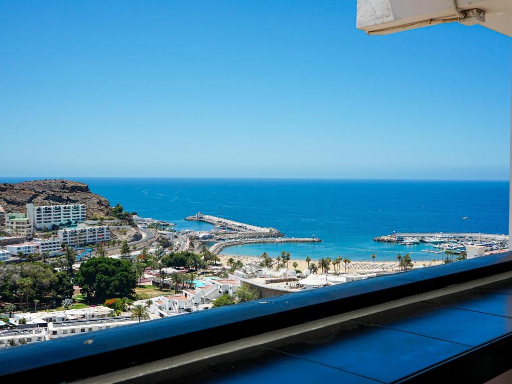 Terraza : Estudio  en venta en Puerto Plata,  Puerto Rico, Gran Canaria con vistas al mar : Ref 05946-CA