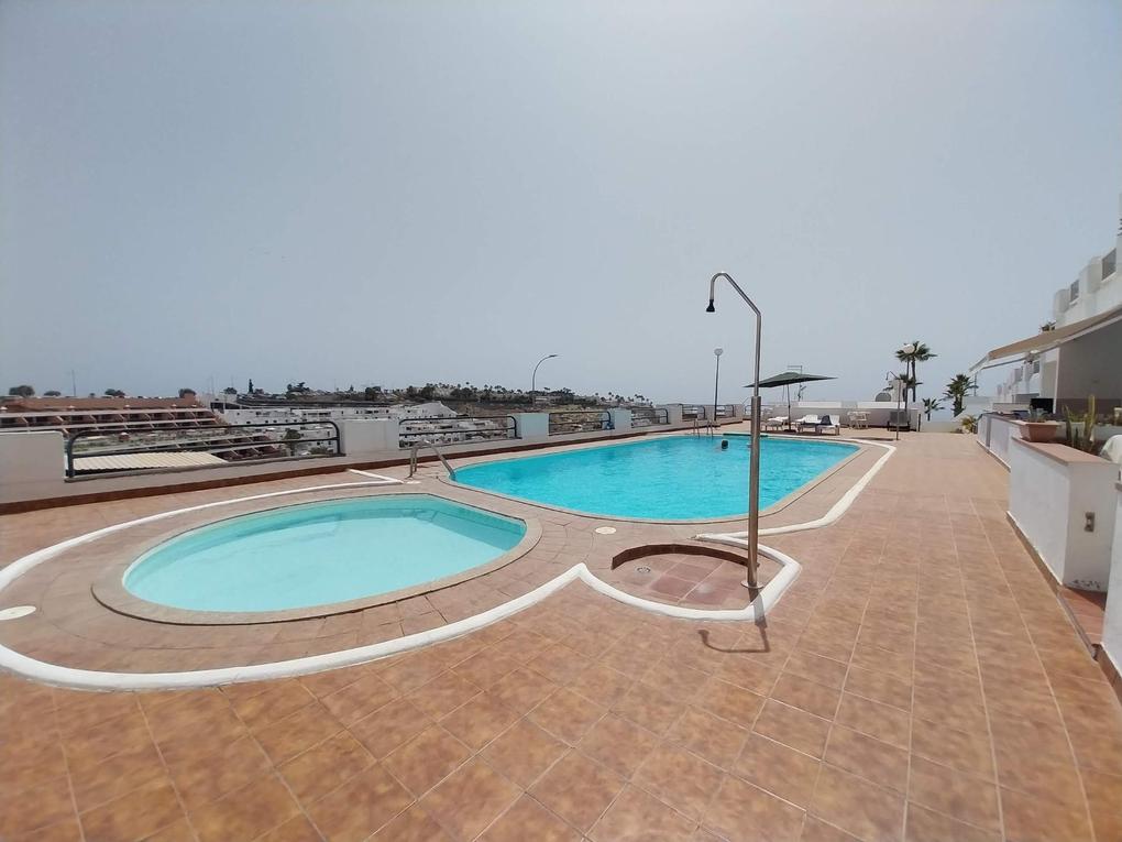 Piscina : Apartamento  en venta en Montegrande,  Puerto Rico, Gran Canaria con vistas al mar : Ref 06004-CA