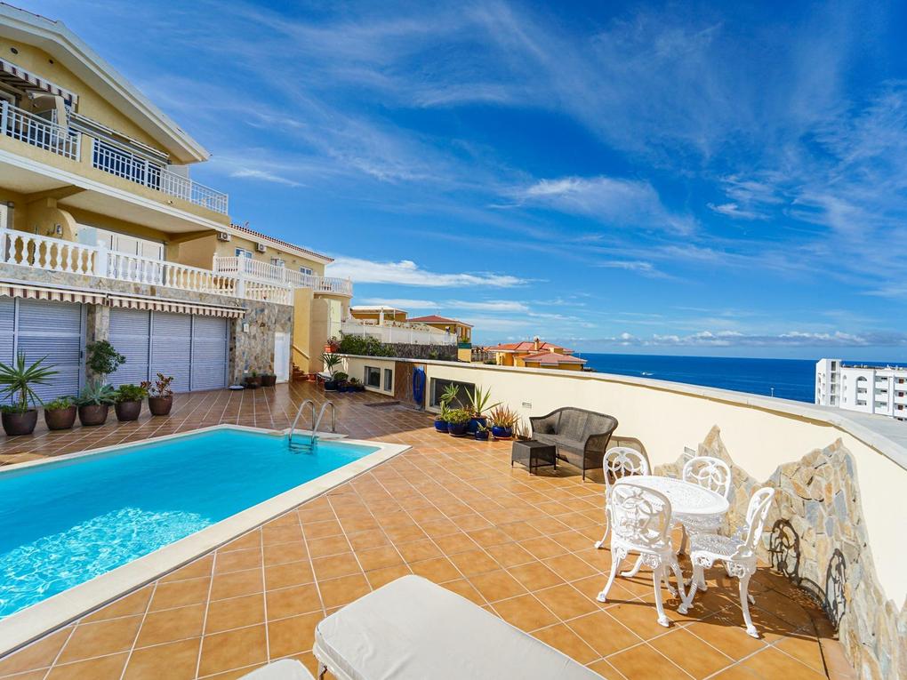 Schwimmbad : Apartment zu kaufen in  Arguineguín, Loma Dos, Gran Canaria  mit Meerblick : Ref 06025-CA