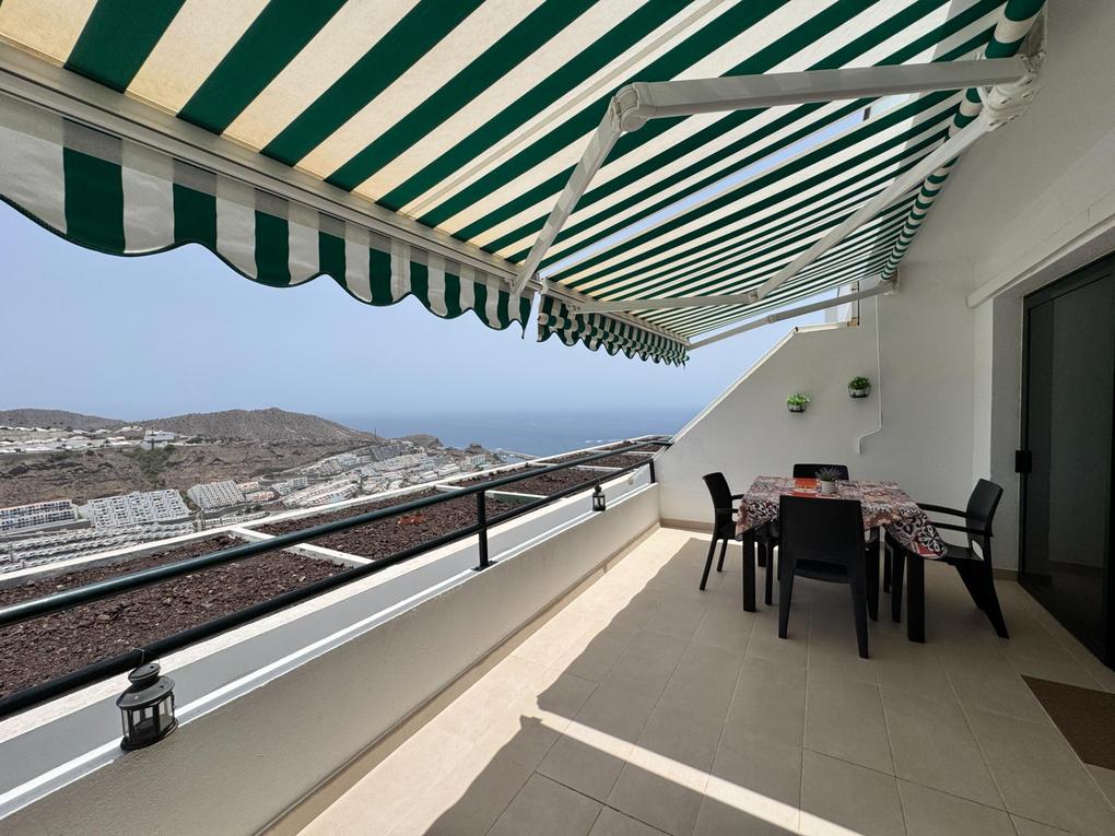 Appartement à louer à Scorpio,  Puerto Rico, Gran Canaria  avec vues sur mer : Ref 06117-CA