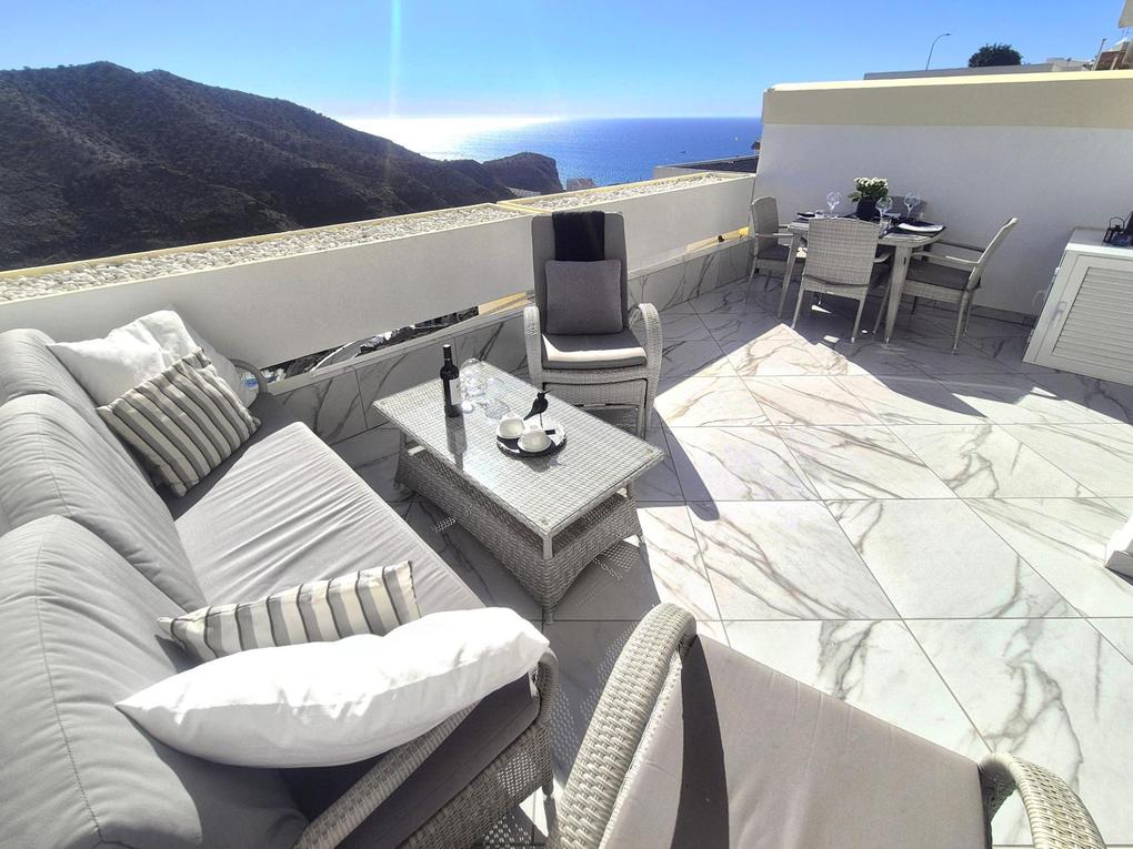 Appartement te koop in  Puerto Rico, Barranco Agua La Perra, Gran Canaria  met zeezicht : Ref A906S