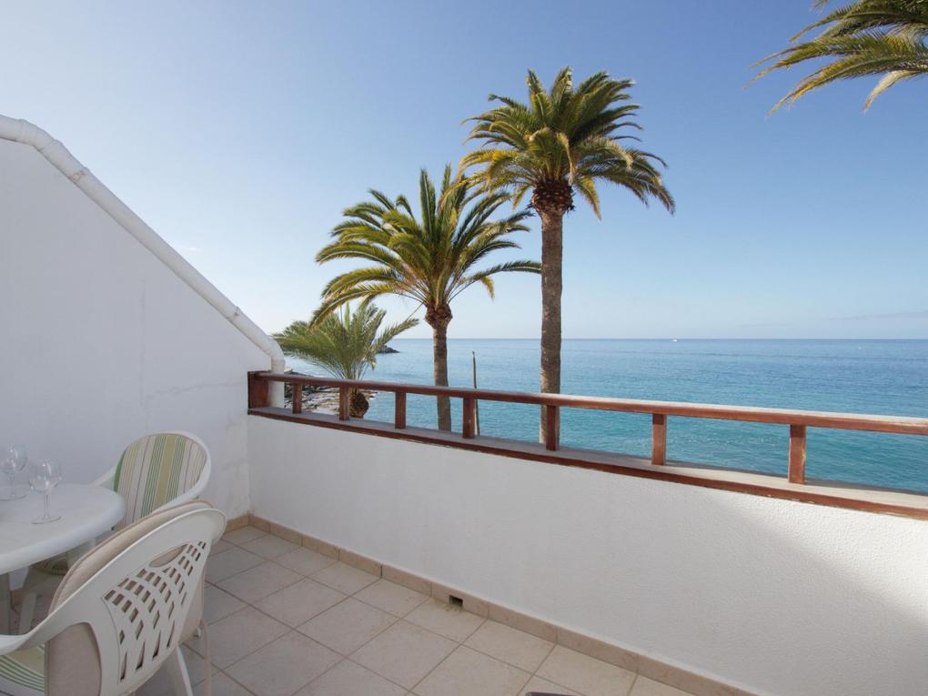 Terrace : Studio , seafront for sale in  Arguineguín Casco, Gran Canaria with sea view : Ref S922A