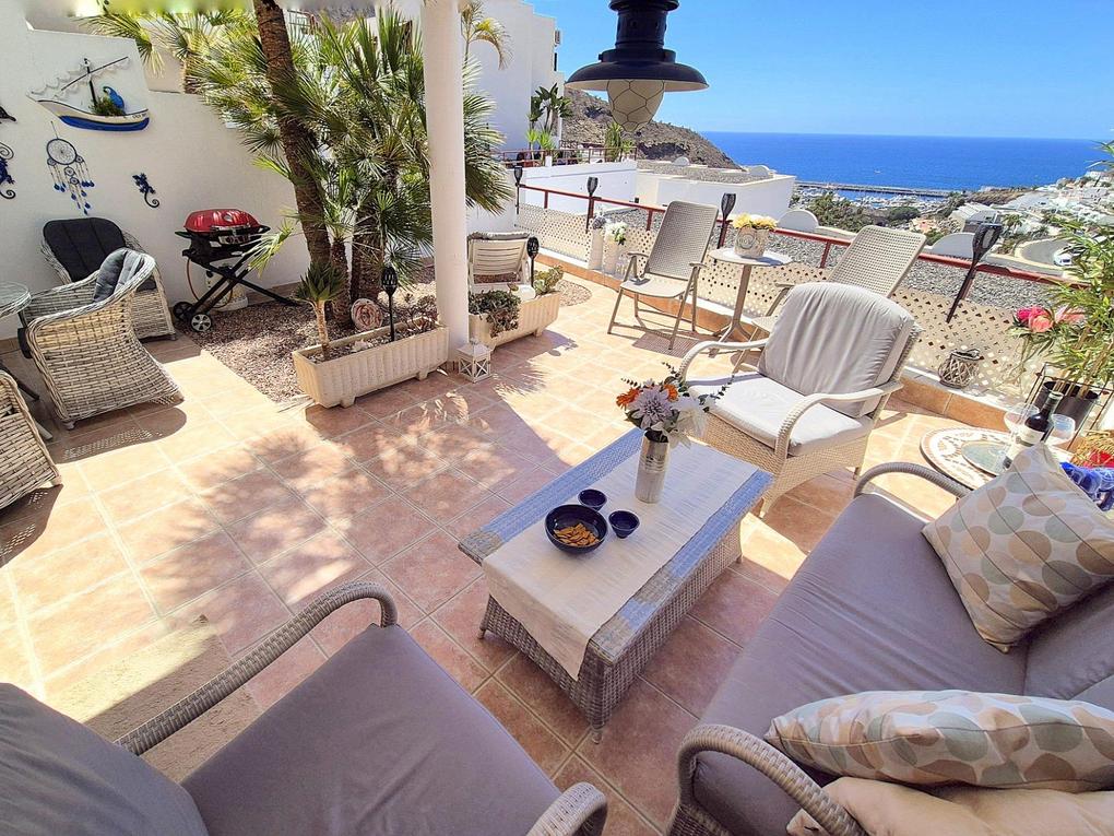 Apartamento  en venta en  Puerto Rico, Barranco Agua La Perra, Gran Canaria con vistas al mar : Ref A945S