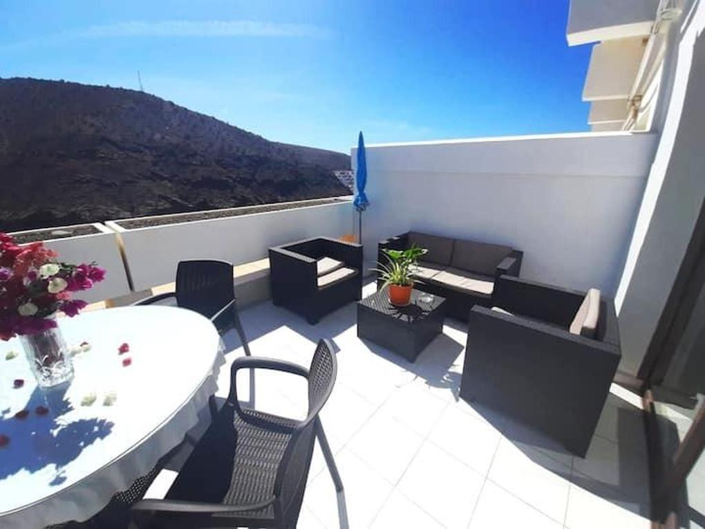 Terrace : Apartment  for sale in  Puerto Rico, Gran Canaria  : Ref S0024