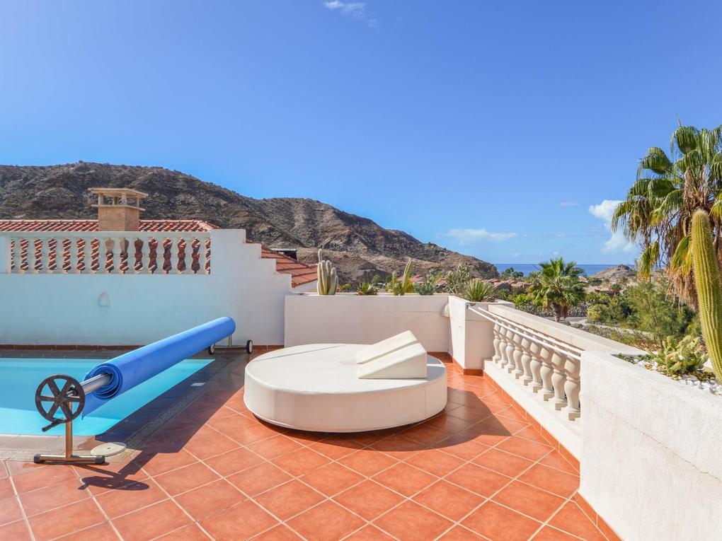 Terras : Villa te koop in  Tauro, Gran Canaria  met garage : Ref S0143