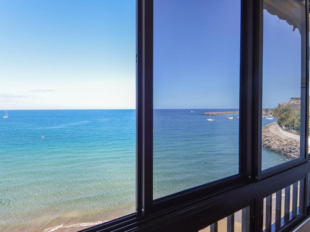 Uitzicht : Studio , direct aan het water te koop in  Patalavaca, Gran Canaria met zeezicht : Ref S0179