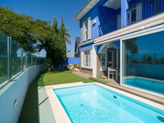 Fristående hus till salu  i  Maspalomas-Meloneras, Gran Canaria  med havsutsikt : Ref 05486