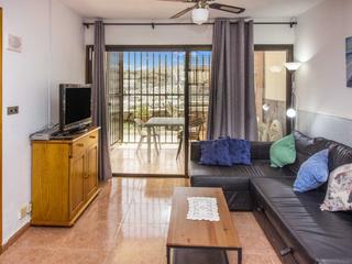 Apartment  zu mieten in Tindaya,  Puerto Rico, Gran Canaria mit Meerblick : Ref 3927