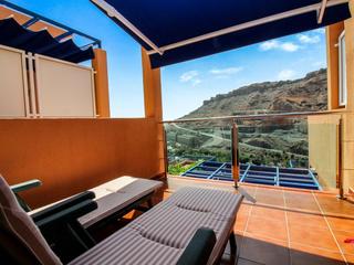 Appartement  à louer à  Taurito, Gran Canaria avec vues sur mer : Ref 4001