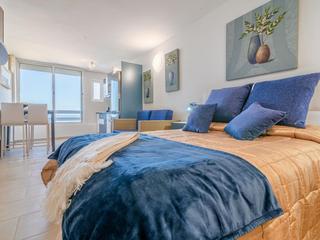 Studio à louer à Lajilla,  Arguineguín Casco, Gran Canaria , en première ligne avec vues sur mer : Ref 4467